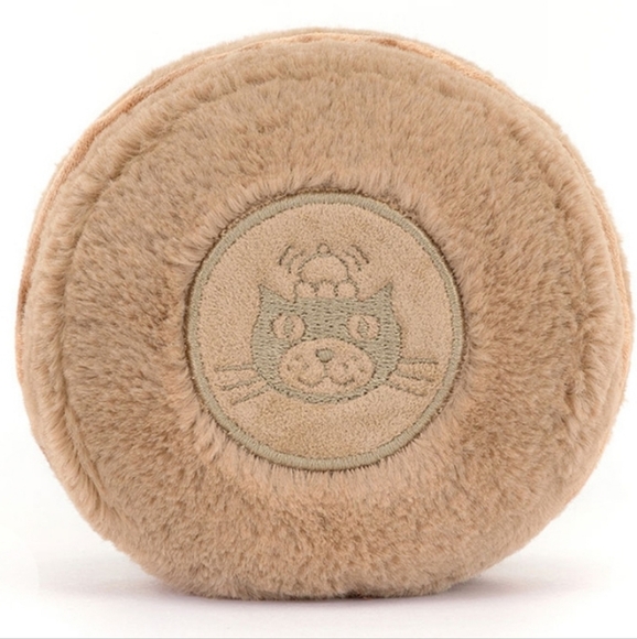 Jellycat Amuseable Mona Macaron Chocolate 4.7x4" Soft and Plush BNWT Authentic - Picture 3 of 3